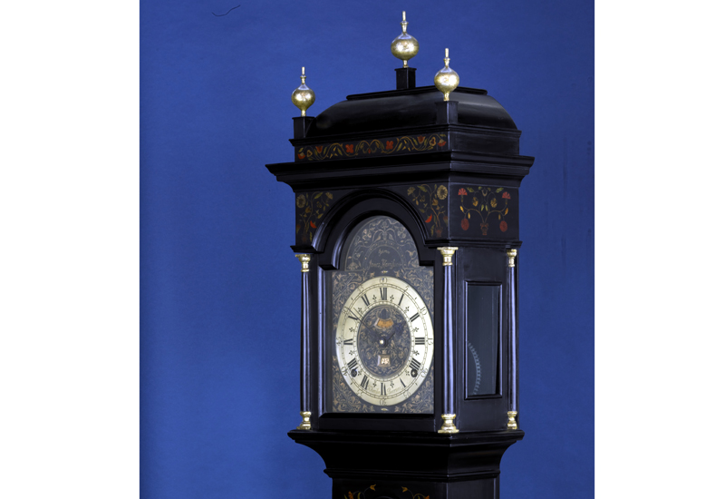 John harrison longcase pendulum clock hood